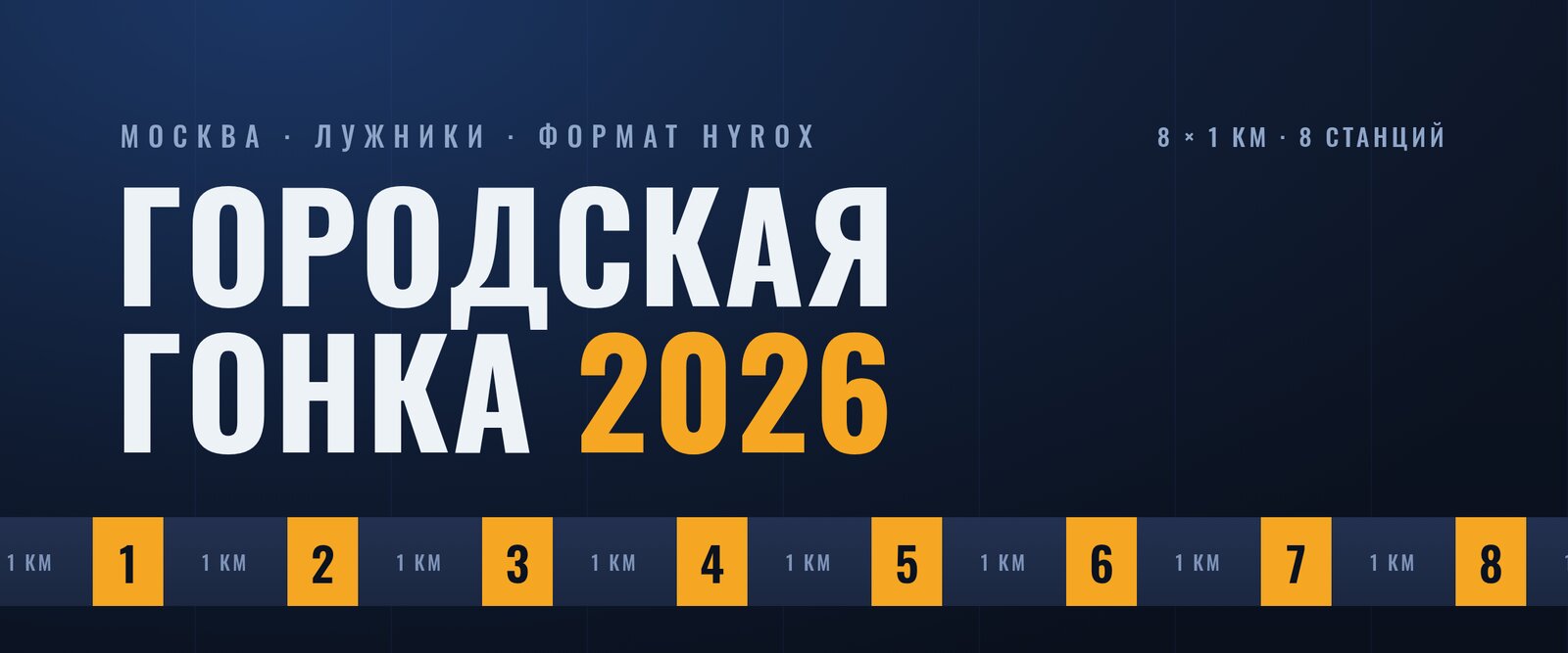 Демо: Городская гонка HYROX